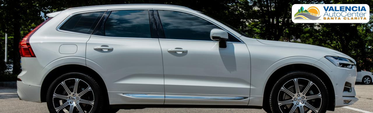  Volvo XC60 side view at Valencia Auto Center showroom in Valencia, CA