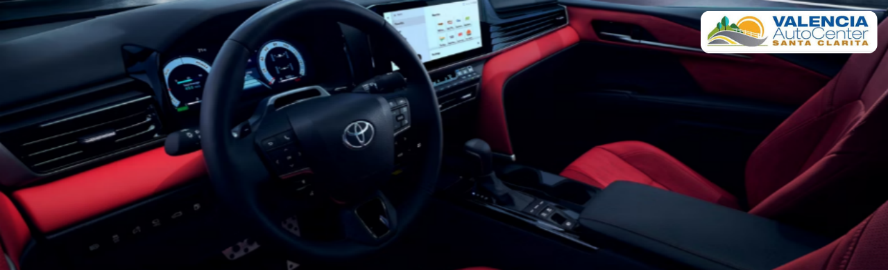 Toyota camry interior at Valencia Auto Center dealership