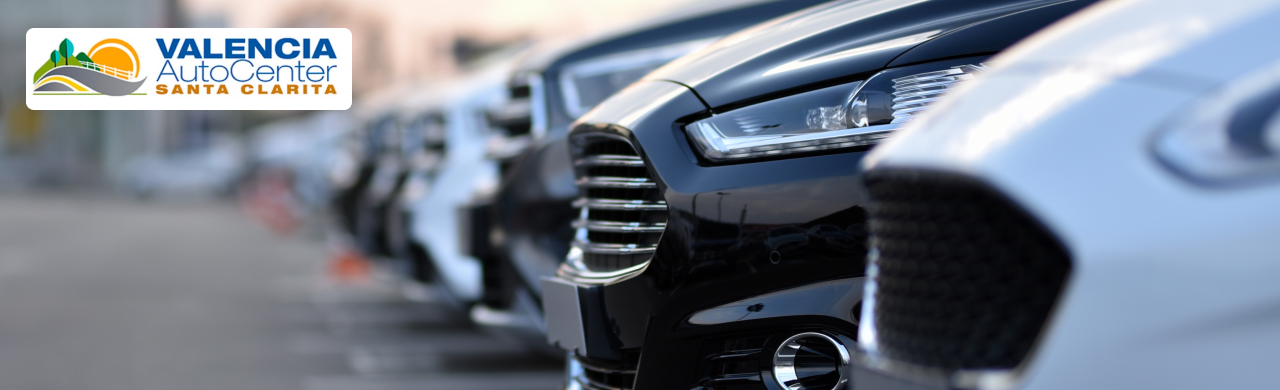 Wide selection of used cars in Santa Clarita displayed at the Valencia Auto Center lot