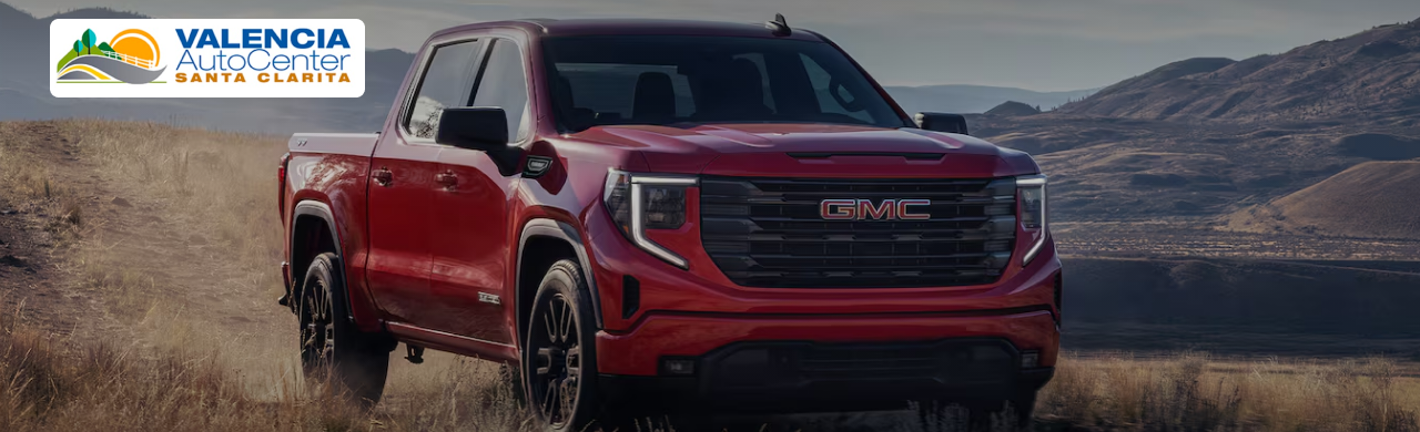 Pre-owned GMC Sierra pickup truck at Valencia Auto Center in Santa Clarita, CA