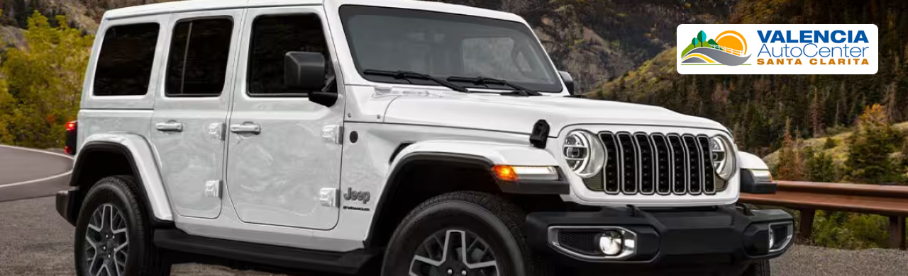 Pre-owned Jeep Wrangler and Cherokee SUVs for sale at Valencia Auto Center in Santa Clarita, CA