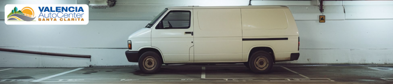 A used minivan parked at Valencia Auto Center, ready for families in Santa Clarita Valley.
