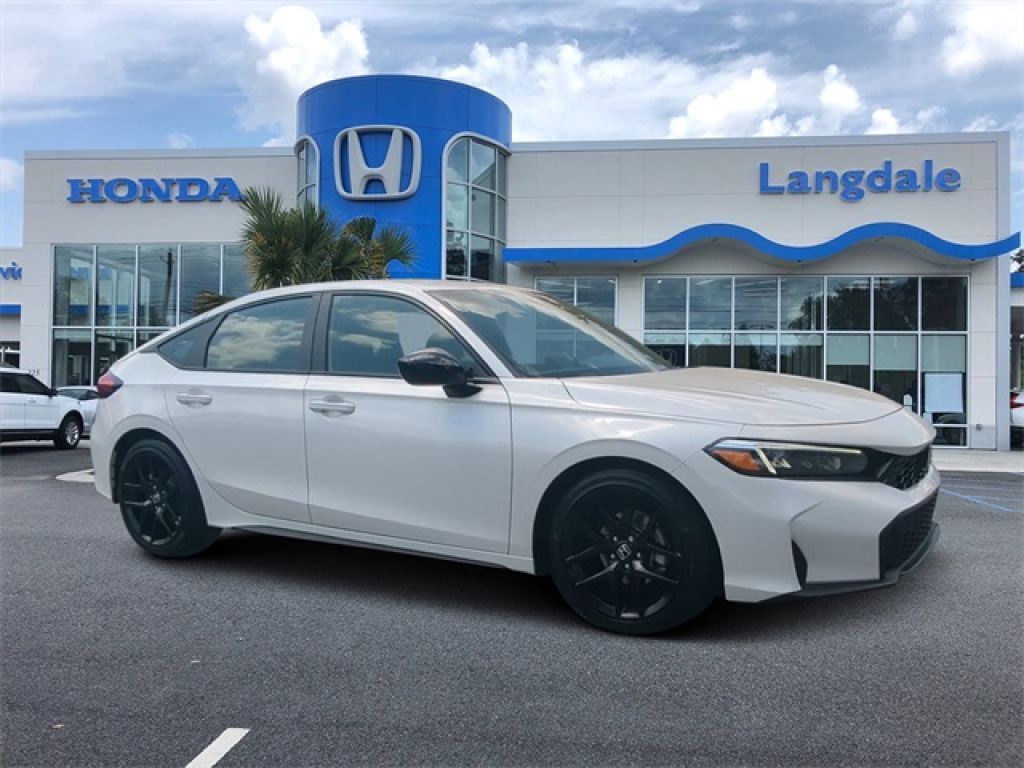 2025 Honda Civic Sport CVT, STK593080, Photo 1