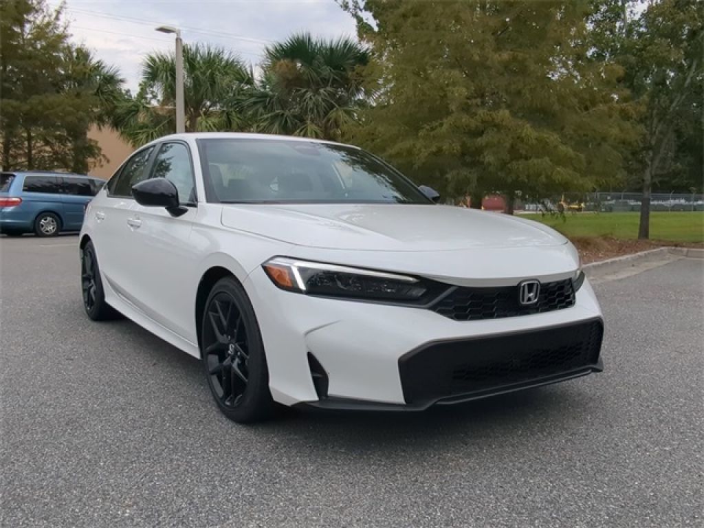 2025 Honda Civic Sedan Sport CVT, H18371, Photo 1