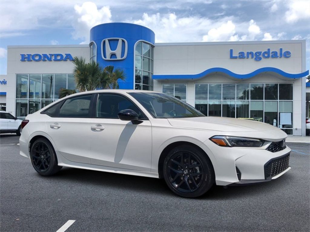 2025 Honda Civic Sedan Hybrid Sport CVT, STK342952, Photo 1