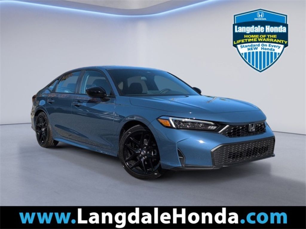 2026 Honda Civic Sedan Sport CVT, H18817, Photo 1