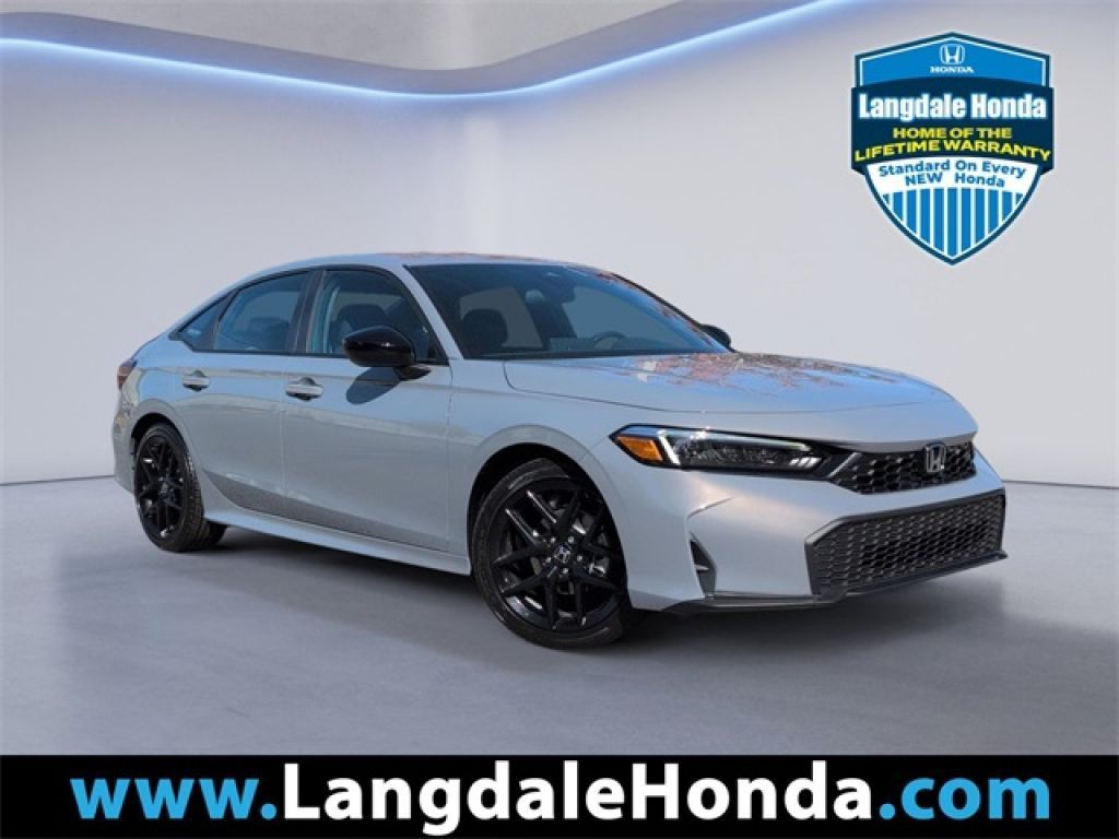 2026 Honda Civic Sedan Sport CVT, H18821, Photo 1