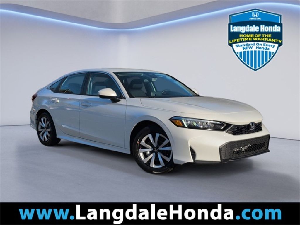 2026 Honda Civic Sedan Sport CVT, H18846A, Photo 1