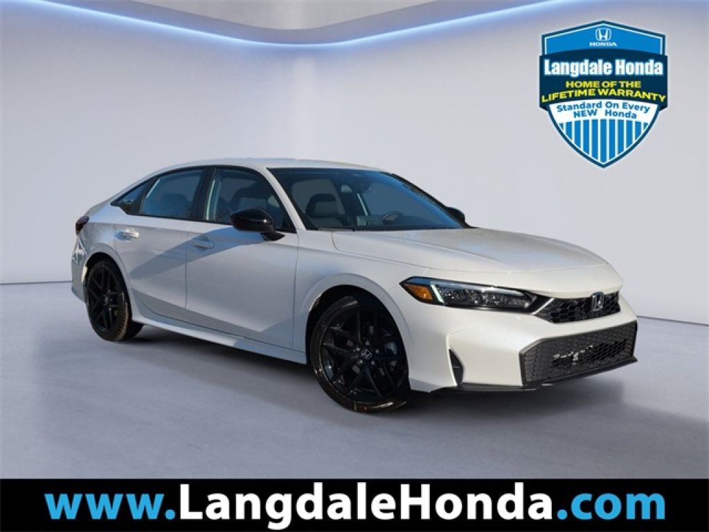 2026 Honda Civic Sedan Sport CVT, H18846A, Photo 1