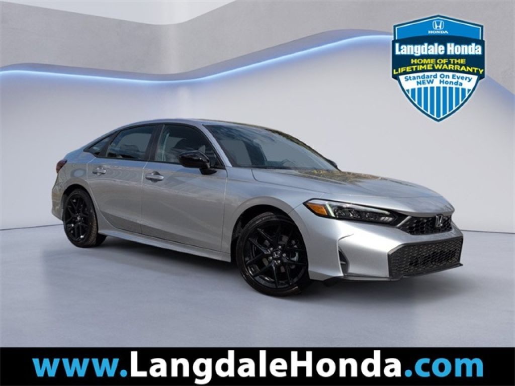 2026 Honda Civic Sedan Sport CVT, H18846A, Photo 1