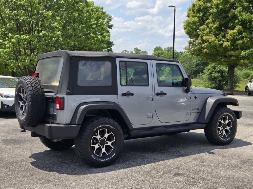 2018 Jeep Wrangler JK Unlimited sport, 895372, Photo