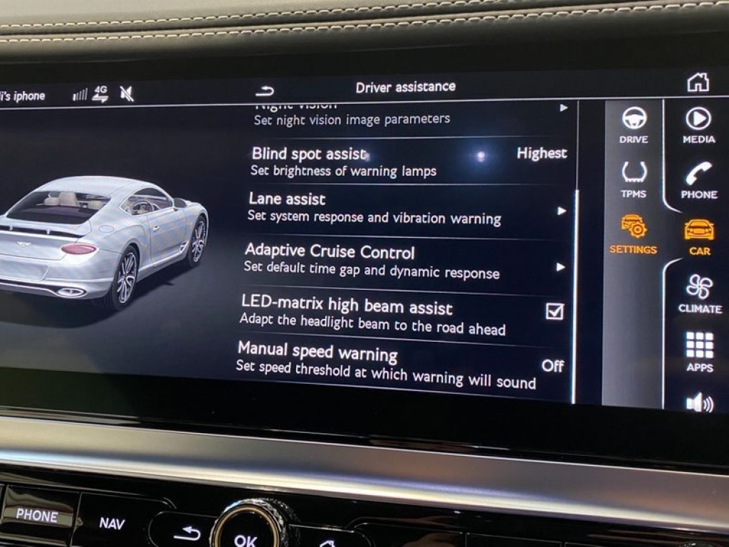 2019 BENTLEY CONTINENTAL GT, NJ19WKS, Photo