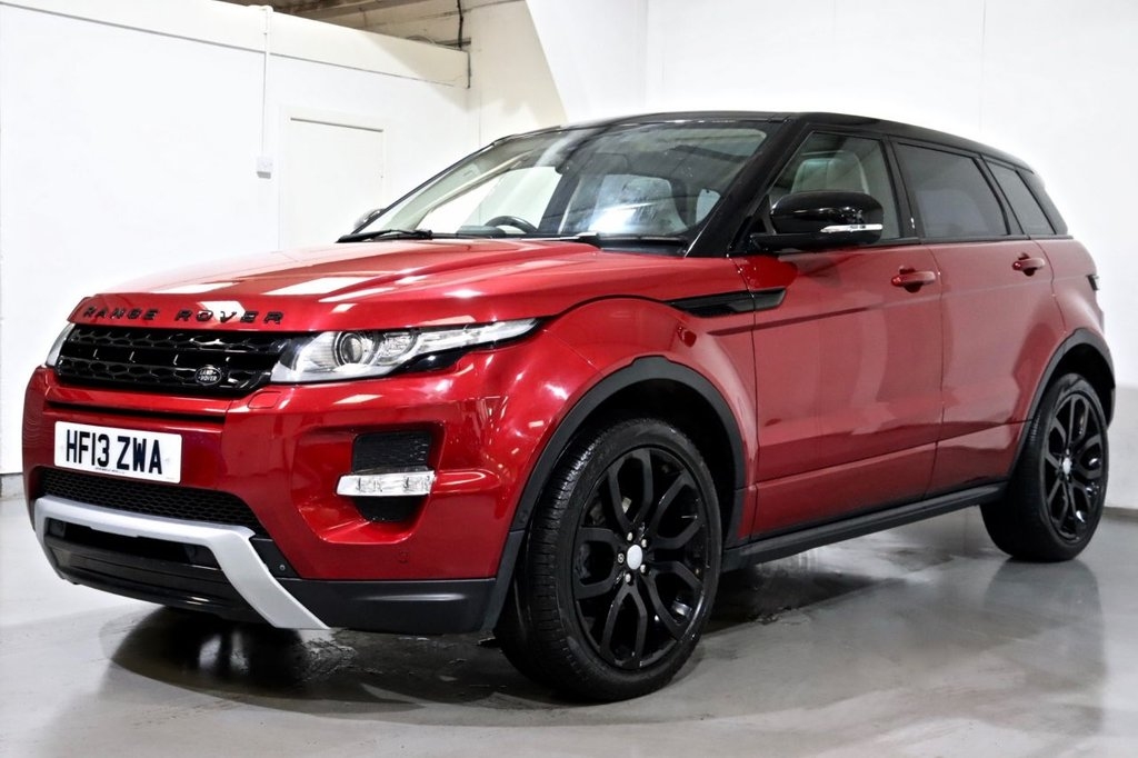 Used Red 2013 LAND ROVER RANGE ROVER EVOQUE stk# 3391369 | Cars For ...