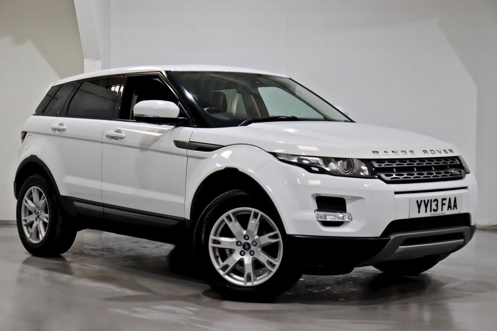 Used White 2013 LAND ROVER RANGE ROVER EVOQUE Stk 3405334 Cars For 