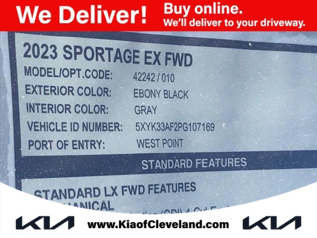 2023 Kia Sportage EX FWD, K106625, Photo 1