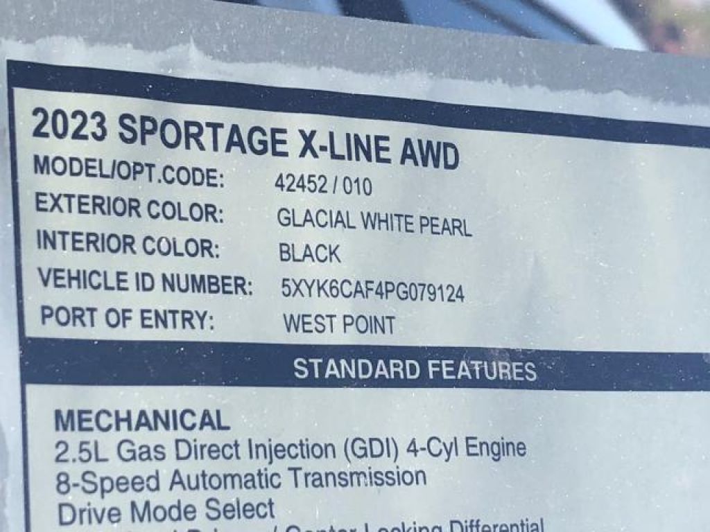 2023 Kia Sportage EX FWD, K080192, Photo 1