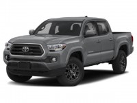 Certified, 2020 Toyota Tacoma 2WD SR5 Double Cab 5' Bed I4 AT, White, LX176285P-1