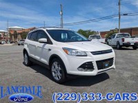 Used, 2014 Ford Escape 4WD 4-door Titanium, White, WED24002A-1