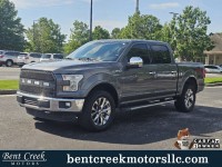 Used, 2016 Ford F-150 Lariat, Gray, D55542-1
