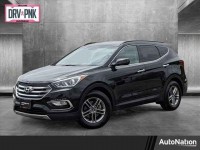 Used, 2017 Hyundai Santa Fe Sport 2.4L Auto, Black, HH032772-1