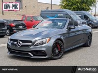 Used, 2017 Mercedes-Benz C-Class AMG C 63 S Cabriolet, Gray, HF487788-1