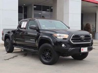Certified, 2019 Toyota Tacoma 2WD SR5 Double Cab 6' Bed V6 AT, Black, KM020659T-1