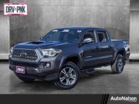 Used, 2019 Toyota Tacoma 2WD TRD Sport Double Cab 5' Bed V6 AT, Gray, KM114171-1