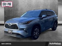 Used, 2021 Toyota Highlander XLE FWD, Gray, MS045889-1