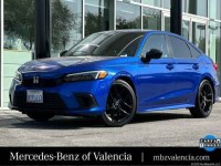 Used, 2022 Honda Civic Sedan Sport CVT, Blue, 4P1566A-1