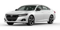New, 2021 Honda Accord Sedan Sport SE 1.5T CVT, White, MA108075*O-1