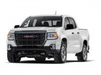 Certified, 2021 Gmc Canyon 4WD Crew Cab 128" AT4 w/Cloth, White, 123854-1
