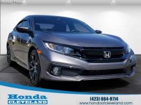 Certified, 2020 Honda Civic Sedan Sport CVT, Gray, T015513-1