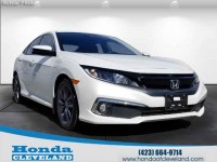 Certified, 2020 Honda Civic Sedan EX CVT, White, T025199-1