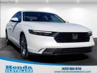 New, 2023 Honda Accord Hybrid EX-L Sedan w/o BSI, White, PA012986-1