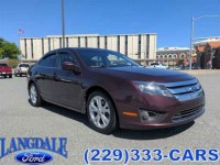 Used, 2012 Ford Fusion 4-door Sedan SE FWD, Red, FT23070A-1