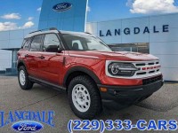 New, 2023 Ford Bronco Sport Heritage 4x4, Red, BS23004-1