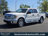 Used, 2013 Ford F-150 XLT, White, D20664-1