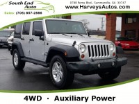 Used, 2012 Jeep Wrangler Unlimited Sport, Silver, 220798-1