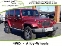 Used, 2012 Jeep Wrangler Unlimited Sahara, Red, 235766-1
