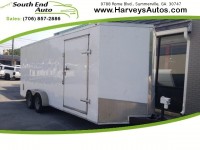 Used, 2019  Spartan Enclosed 20' Trailer, White, 013268-1