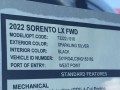 2022 Kia Sorento LX FWD, 22K0876, Photo 13
