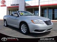 Used, 2012 Chrysler 200 Touring 2-door Convertible, Silver, 240440A-1