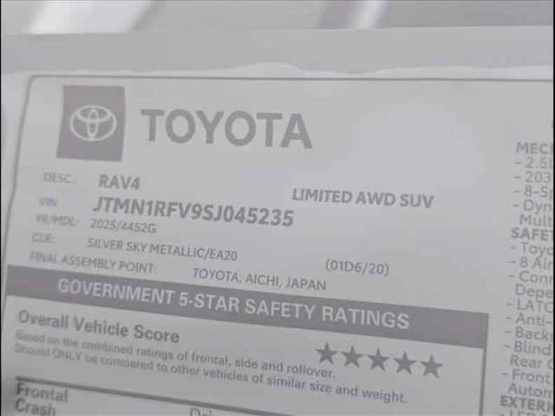 2025 Toyota RAV4 Limited - Photo 14