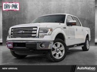 Used, 2013 Ford F-150 Lariat, White, DFB53720-1