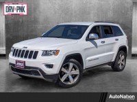 Used, 2015 Jeep Grand Cherokee 4WD 4-door Limited, White, FC198004-1
