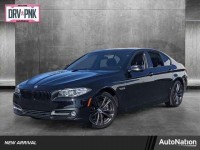 Used, 2016 BMW 5 Series 4-door Sedan 528i RWD, Black, GD528574-1
