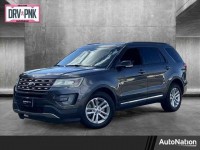 Used, 2016 Ford Explorer FWD 4-door XLT, Gray, GGB19033-1