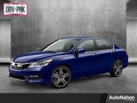 Used, 2016 Honda Accord Sedan 4-door I4 CVT Sport, Blue, GA162868-1