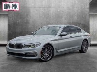 Used, 2017 BMW 5 Series 540i Sedan, Silver, HG913672-1