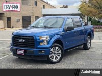 Used, 2017 Ford F-150 XL, Blue, HKE37673-1